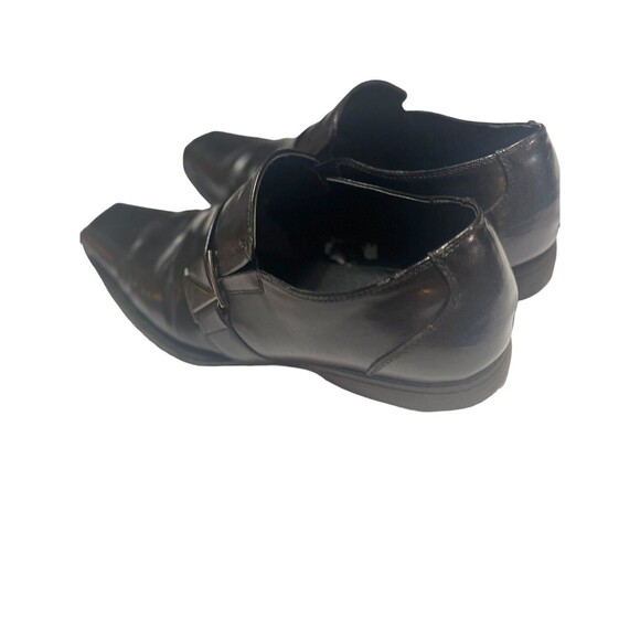 Bruno‎ Marc Men's Giorgio-3 Black Leather Lined Dress Loafers Shoes Size 12 - Picture 6 of 15